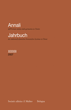 copertina Annali XXXIII, 2007