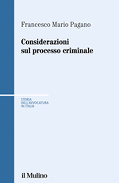 copertina Considerazioni sul processo criminale