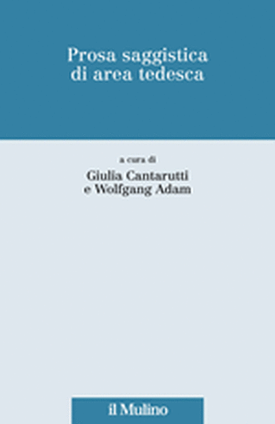 Cover Prosa saggistica di area tedesca