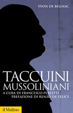 copertina Taccuini mussoliniani