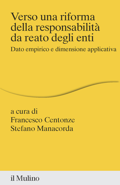 Copertina Verso una riforma della responsabilità da reato degli enti