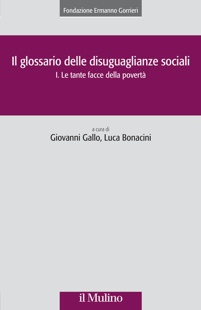 Copertina Il glossario delle disuguaglianze sociali 